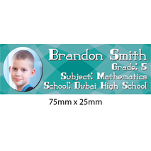 Personalised School Book Label Small PS BLS 0039