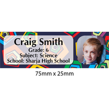 Personalised School Book Label Small PS BLS 0048