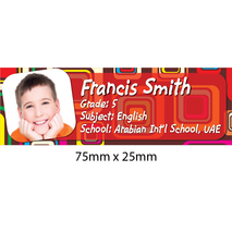 Personalised School Book Label Small PS BLS 0053