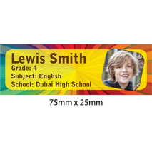 Personalised School Book Label Small PS BLS 0064