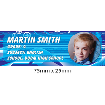 Personalised School Book Label Small PS BLS 0066