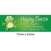 Personalised School Book Label Small PS BLS 0080