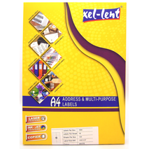Xel-lent Address & Multi-purpose Labels 14 labels