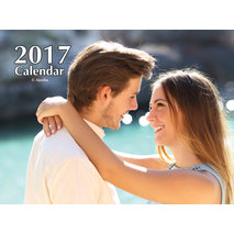 Landscape Wall Calendar with 4 pictures