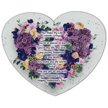 Valentine's Day Heart shape Mouse Pad HS MP 0001