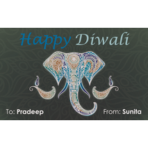 Diwali Design Gift Tag 065