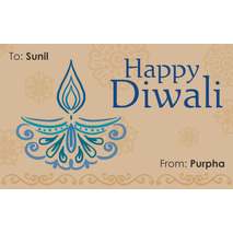 Diwali Design Gift Tag 069