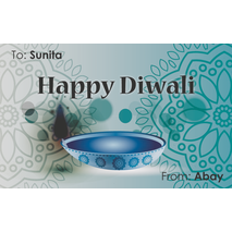 Diwali Design Gift Tag 084