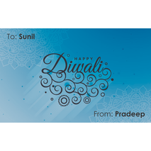 Diwali Design Gift Tag 091