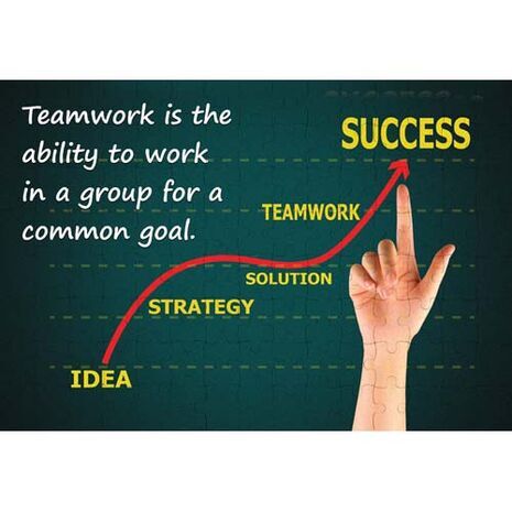 Ajooba Dubai Teamwork Goal Puzzle 1007