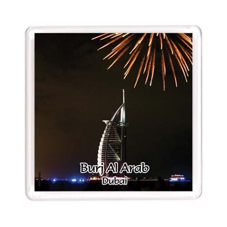 Ajooba Dubai Souvenir Magnet Burj Al Arab 0022