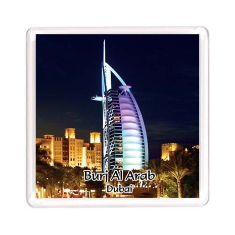 Ajooba Dubai Souvenir Magnet Burj Al Arab 0050
