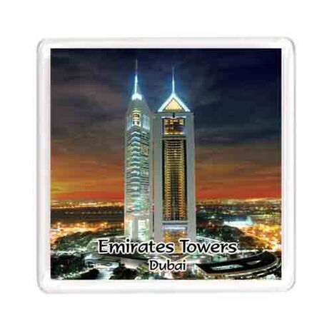 Ajooba Dubai Souvenir Magnet Emirates Towers MG 006