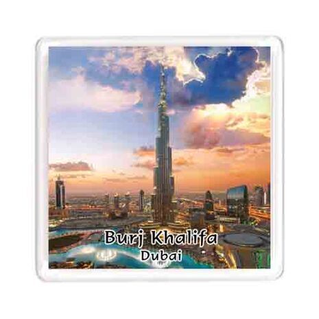 Ajooba Dubai Souvenir Magnet Burj Khalifa 0045