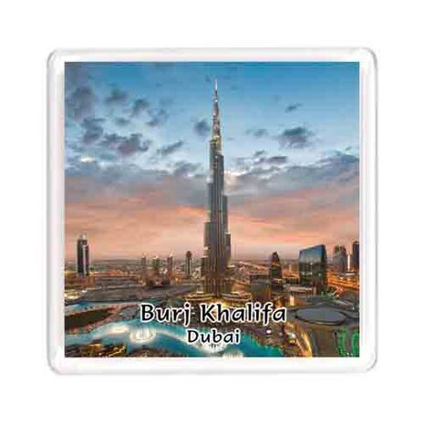 Ajooba Dubai Souvenir Magnet Burj Khalifa 0053
