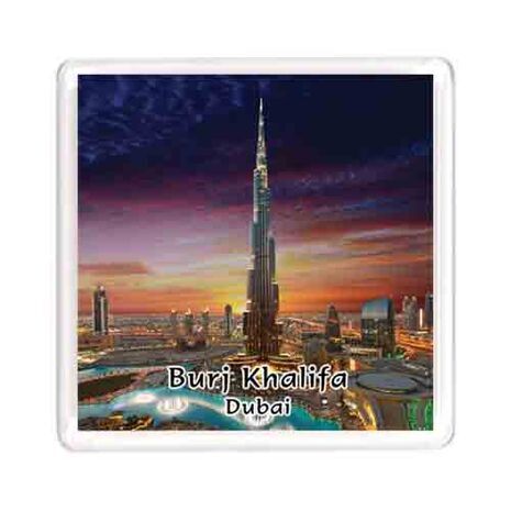 Ajooba Dubai Souvenir Magnet Burj Khalifa 0057