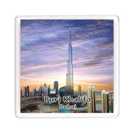 Ajooba Dubai Souvenir Magnet Burj Khalifa 0062