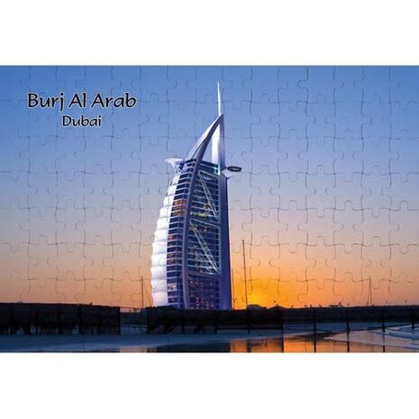 Ajooba Dubai Souvenir Puzzle Burj Al Arab 0009