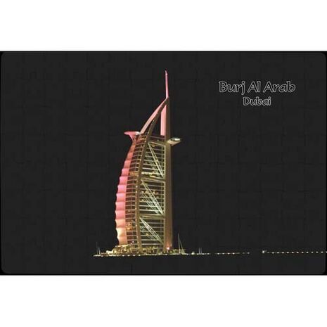 Ajooba Dubai Souvenir Puzzle Burj Al Arab 0020