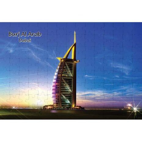 Ajooba Dubai Souvenir Puzzle Burj Al Arab 0042