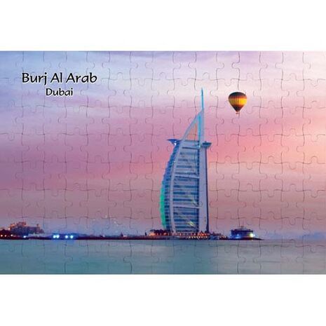 Ajooba Dubai Souvenir Puzzle Burj Al Arab 0048