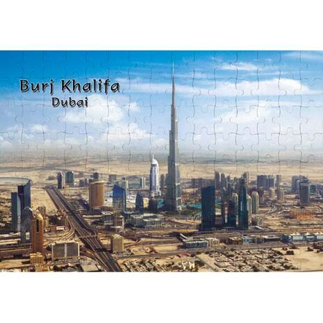 Ajooba Dubai Souvenir Puzzle Burj Khalifa 0026