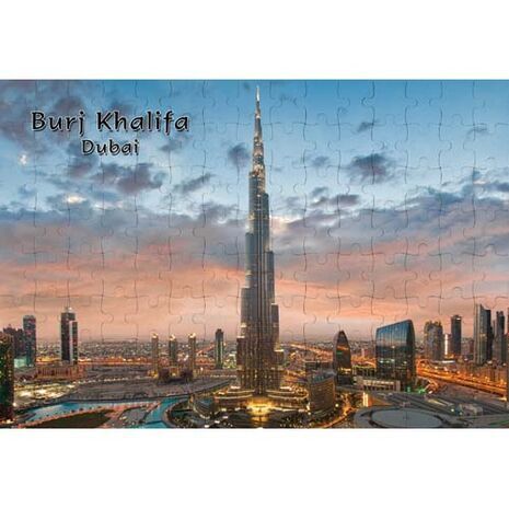 Ajooba Dubai Souvenir Puzzle Burj Khalifa 0053