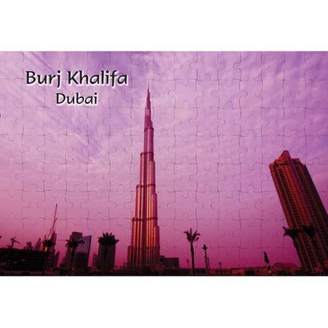 Ajooba Dubai Souvenir Puzzle Burj Khalifa 0064