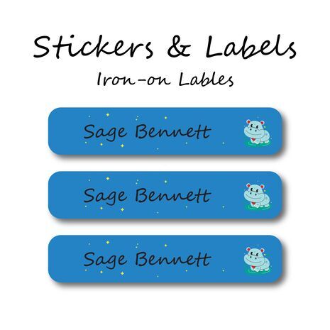 Smiling Hippo-Pack of 50