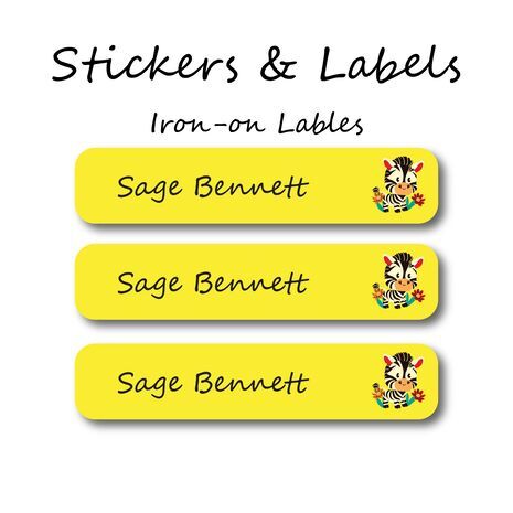 Happy Zebra-Pack of 50