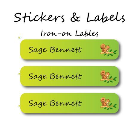 Adorable Squirrel-Pack of 50