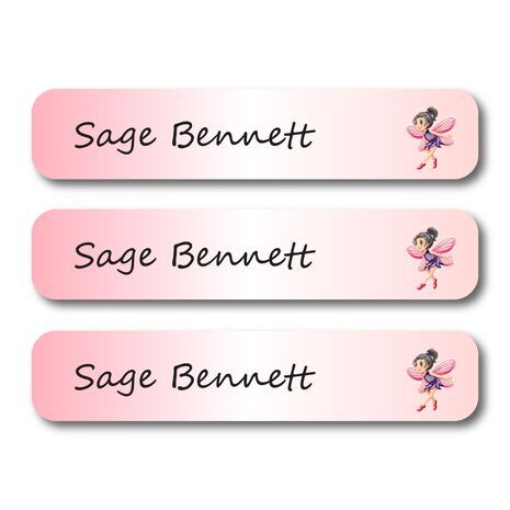 Flying Fairy-Pack of 30 Large waterproof labels