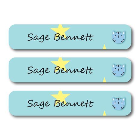 Busy Bee-Pack of 30 Large waterproof labels