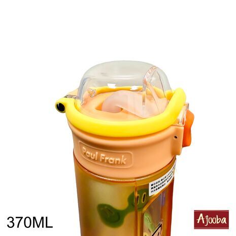 ​Bottle with straw 370ml.