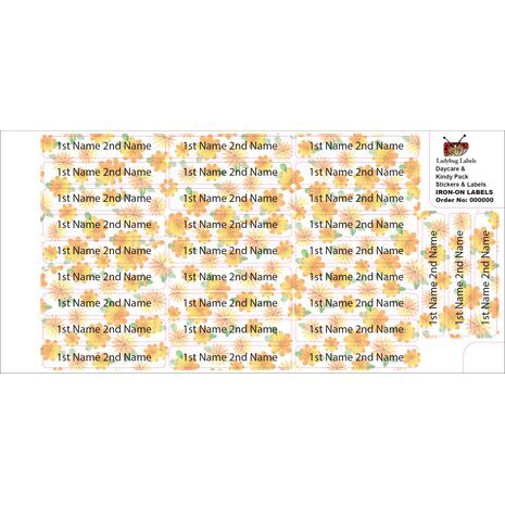 Autumn Flowers-Pack of 50