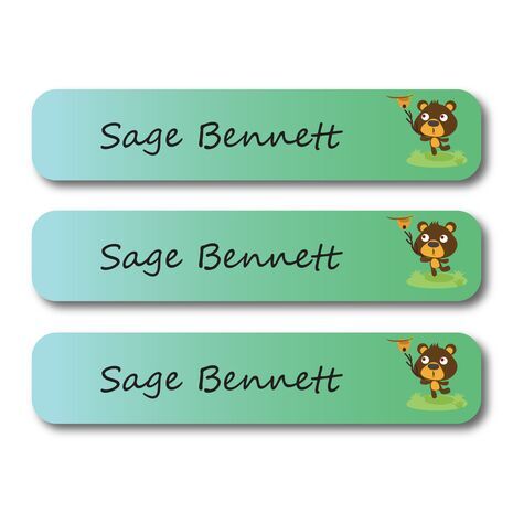 Honey & Bear-Value Pack of 111 labels