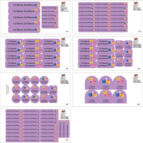 Love Bears-Value Pack of 111 labels
