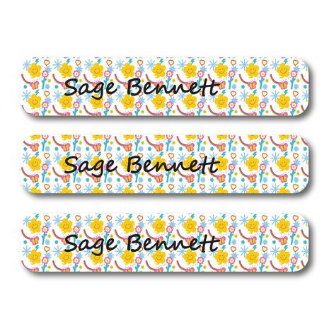 Star and Butterfly-Value Pack of 111 labels