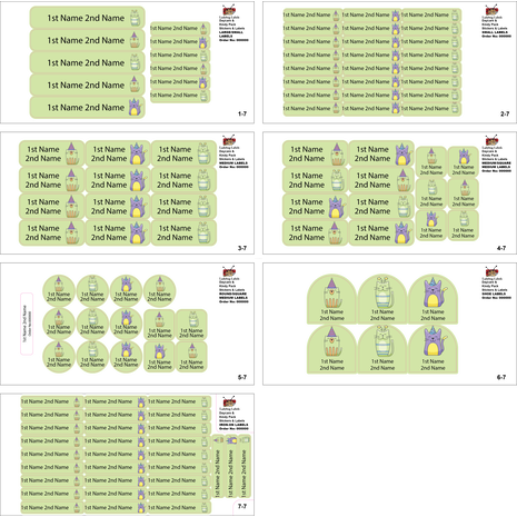 Happy Cat-Value Pack of 111 labels