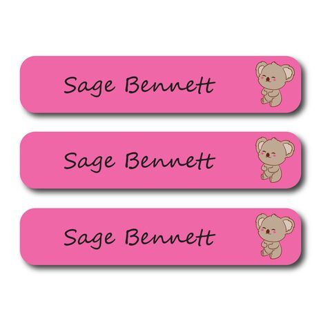 Koala Bear-Value Pack of 111 labels