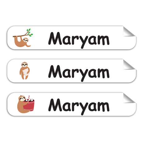 Naughty Sloth -Pack of 50