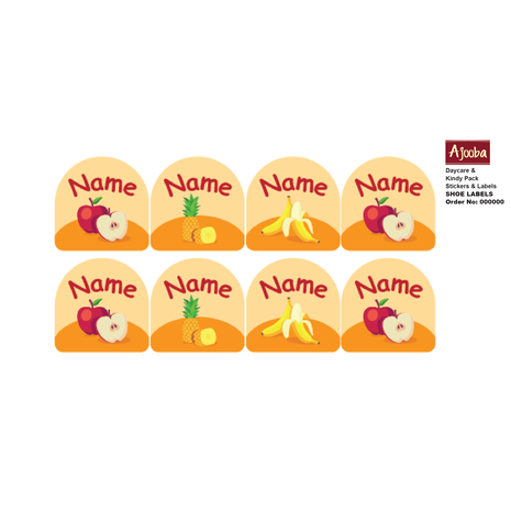 Yummy Fruits-Pack of 12