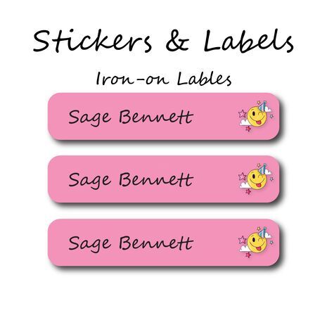 Pink Smiley-Pack of 50