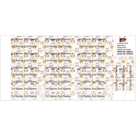 Stripe Tiger-Pack of 50