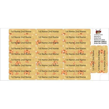 Brown Tiger-Pack of 50