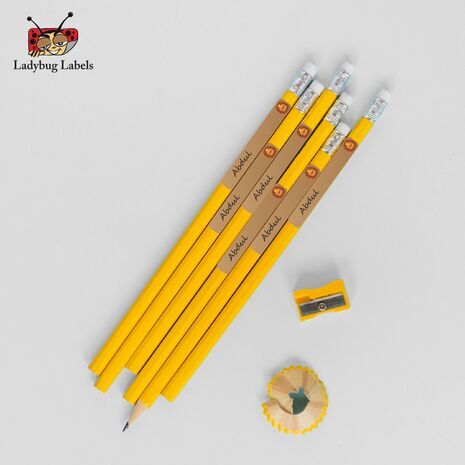 King Lion-Pack of 30 Pencil Waterproof Labels