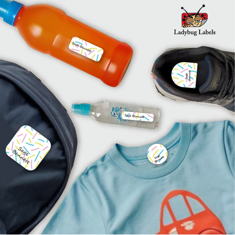 White Confetti-pack of 12