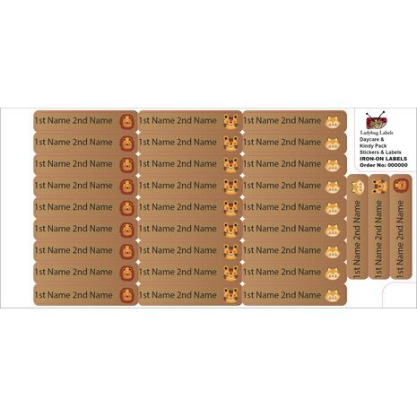 King Lion-Pack of 50