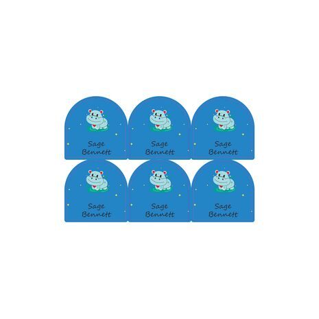 Smiling Hippo-Pack of 50