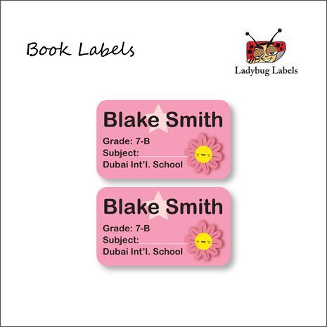 Watermelon-Pack of 40 Book Labels